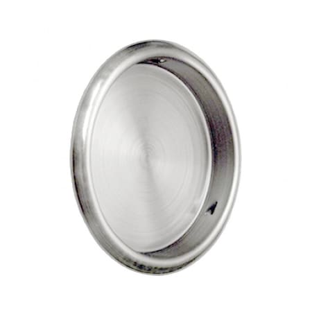 Cal-Royal Drive In Finger Pull without Nails, 2-1/8 Diameter, US26 Bright Chrome DIFP218-26